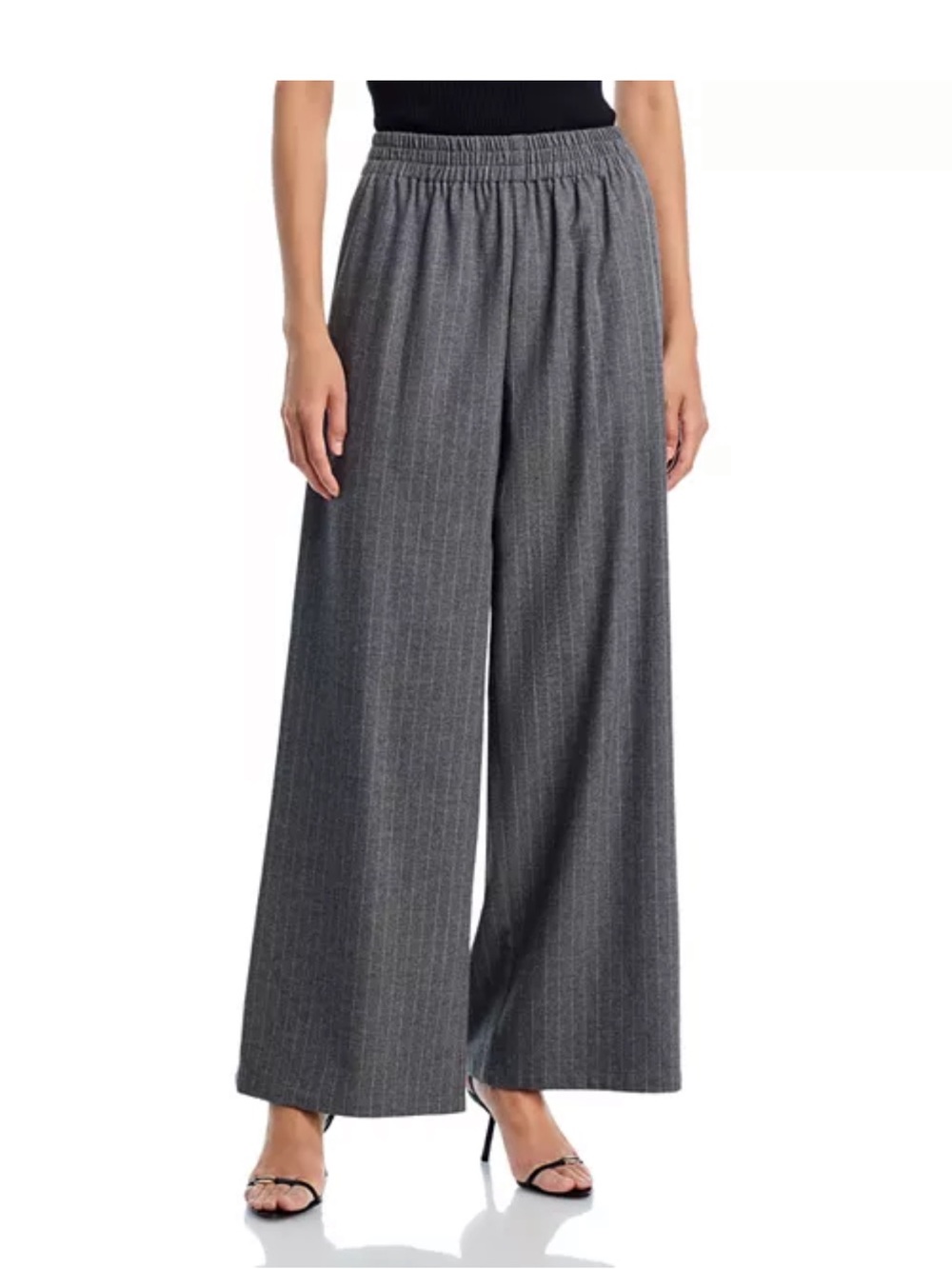 AQUA Wide Leg Pants - Exclusive